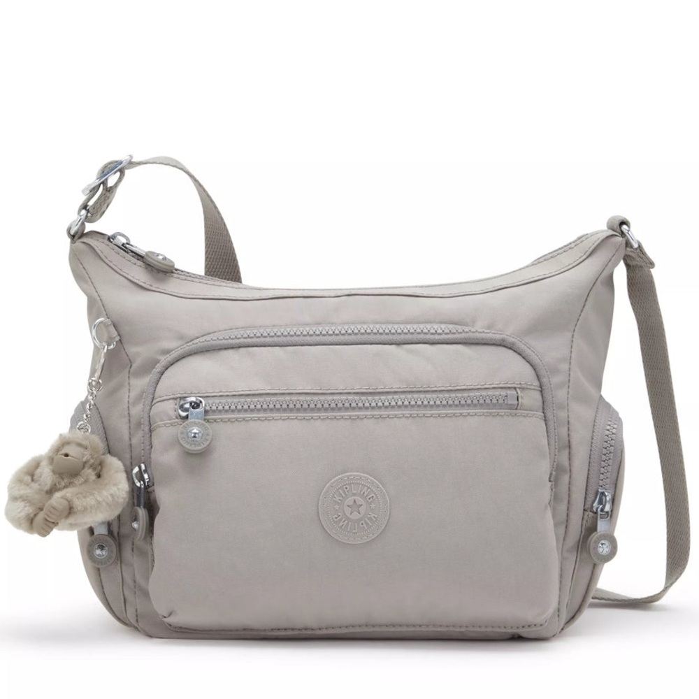 Kipling Gabbie Small S Crossbody Bag in Grey Gris